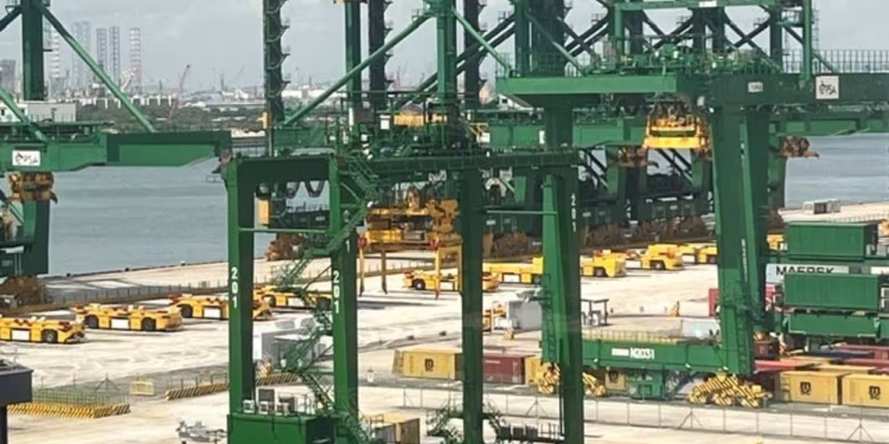 Singapore aims to build world’s largest automated port at Tuas
